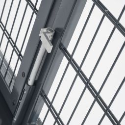 Wellker Flügeltor schwer Anthrazit 2-flügelig 6