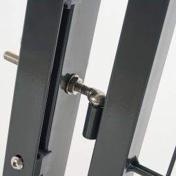 Wellker Flügeltor leicht Anthrazit 1-flügelig 8