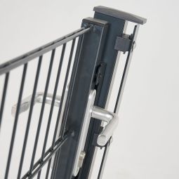 Wellker Flügeltor leicht Anthrazit 1-flügelig 6