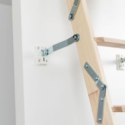 DOLLE Holz Bodentreppe clickFIX 3-teilig, 8