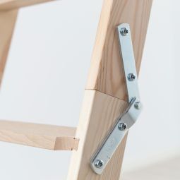 DOLLE Holz Bodentreppe clickFIX 3-teilig, 9