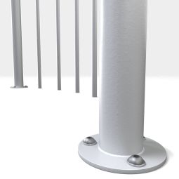 Minka Brüstungsgeländer weiß mit vertikalen 7