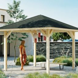 Skan Holz Pavillon Cannes Naturbelassen 3