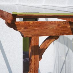 Skan Holz Terrassenüberdachung Ravenna Terrassendach 6