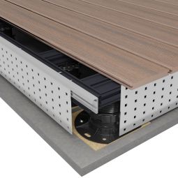 TraumGarten DreamDeck Alu Abschluss-Montage-Leiste oben 4