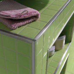 BLANKE Fliesenschiene CUBELINE Edelstahl gebürstet 6