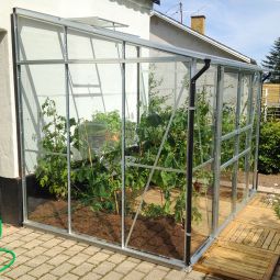 Vitavia Anlehngewächshaus Osiris Tomatenhaus Kombiverglasung 3