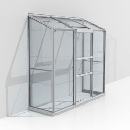 Vitavia Anlehngewächshaus Styx Tomatenhaus Silber 4