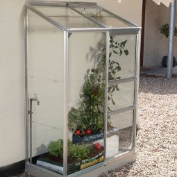 Vitavia Anlehngewächshaus Styx Tomatenhaus Silber 3