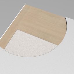 ECLISSE Unico Schiebetür Holz Komplettset 10