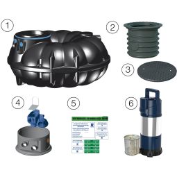 Rewatec NEO Diver Hausanlage Zisterne 3