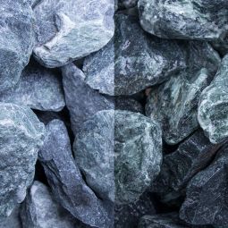 Bruchsteine Marmor Grün 3