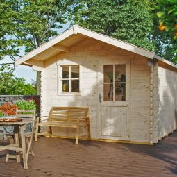 Skan Holz Gartenhaus Narvik Gartenhütte 3