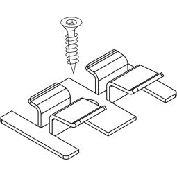 NATURinFORM Fassadenklammerset 3