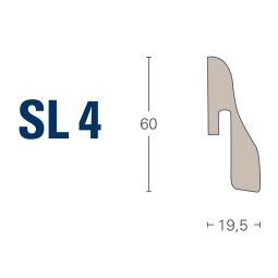 Parador Sockelleiste Eiche D019 geschliffen 5