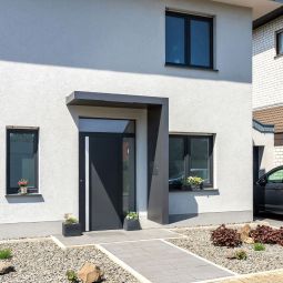 gutta Rechteckvordach BS Plus mit 4