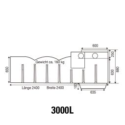 Rewatec Zisterne Flachtank F-Line 4