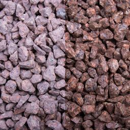 Ziersplitt Roter Porphyr 3