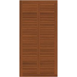 TraumGarten Sichtschutzzaun GRAZIA Hartholz Elemente 3