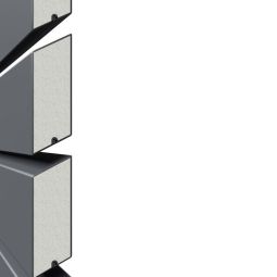 TraumGarten Sichtschutzzaun SYSTEM Rhombus Anthrazit 8