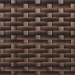 TraumGarten Sichtschutzzaun WEAVE Mocca Anschluss 3