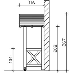 Skan Holz Vordach Siegen Dach 6