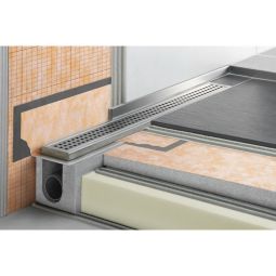 Schlüter-KERDI-LINE H Duschrinne V4A Edelstahl 5