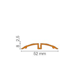 Schlüter-SHOWERPROFILE WSK Trägerprofil für Schwallschutz 3