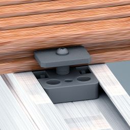 ferax Terrassenmeister Unterkonstruktion Alu-System Clip 3