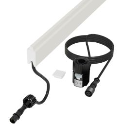TraumGarten Sichtschutzzaun SYSTEM LICHT LED-Lichtleiste 3
