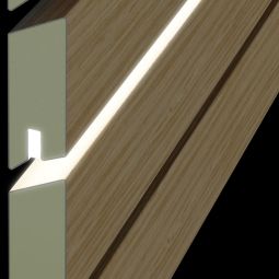 TraumGarten SYSTEM Rhombus Lichtleiste Lärche 3