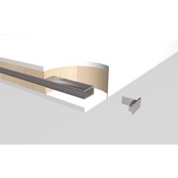 ECLISSE Unico Schiebetür Holz Komplettset 12