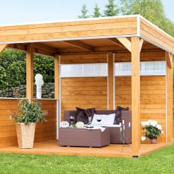 Skan Holz Pavillon Toulouse Naturbelassen 7