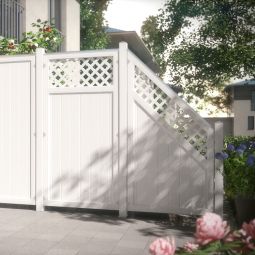 TraumGarten Sichtschutzzaun LONGLIFE RIVA Anschluss 3