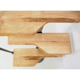 Minka Mittelholmtreppe Twister Buche grau 5
