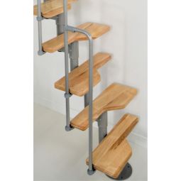 Minka Mittelholmtreppe Twister Buche grau 4