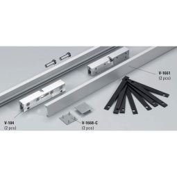 ECLISSE SYNTESIS LINE Schiebetür Klarglas 6