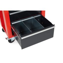 Wellker Schubladeneinteilung Werkzeugwagen S 3
