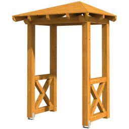 Skan Holz Vordach Wesel Dach 3