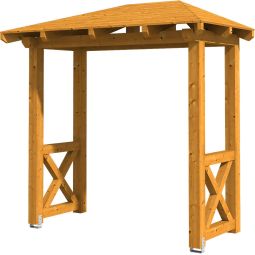 Skan Holz Vordach Wismar Dach 3