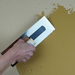 ClayTec Lehmputz YOSIMA Schwarz Grundfarbe 6