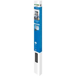 Windhager Insektenschutz COOL Refl. MagnetFE 100x120 cm Anthrazit hochwertiger Kunststoffrahmen mit Magnetprofilen