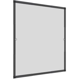 Windhager Rahmen Fenster Flexi Fit Anthrazit passend für alle gängigen Fenstertypen, da teleskopierbar