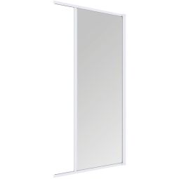 Windhager Insektenschutz Rollo Tür 140x225 cm Weiß Seitlich einrollbare Türlösung mit Rückschlagsicherung und Bürste