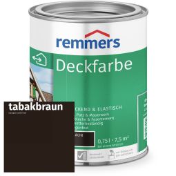 Remmers Deckfarbe tabakbraun Starker Wetterschutz, hohe Deckkraft, auf Wasserbasis