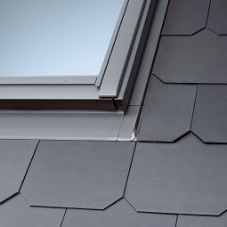 VELUX Eindeckrahmen EDS 1000 Schiefer Stehfalz für flache Schiefereindeckung inkl. Anschlussschürze BFX