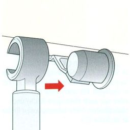 VELUX Adapter für Sonnenschutzprodukte ZOZ 040 VELUX ZOZ 040 Adapter