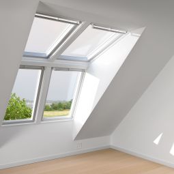 VELUX Dachfenster Lichtlösung PANORAMA Kunststoff THERMO weiß 2x2 Fenster 2-fach Standard-Verglasung, ESG außen, VSG innen