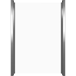 GroJa Ambiente Glas-Sichtschutz Klarglas Sichtschutz 8 mm ESG (Einscheiben-Sicherheitsglas), Stilvoll und lichtdurchlässig