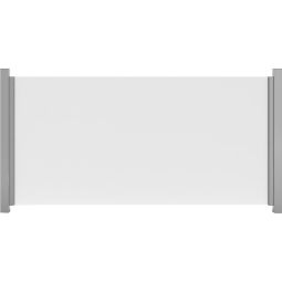 GroJa Ambiente Glas-Sichtschutz Satiniert Waagerecht Sichtschutz 8 mm ESG (Einscheiben-Sicherheitsglas), 180x90x0,8 cm, satiniert mittels haltbarem Siebdruck